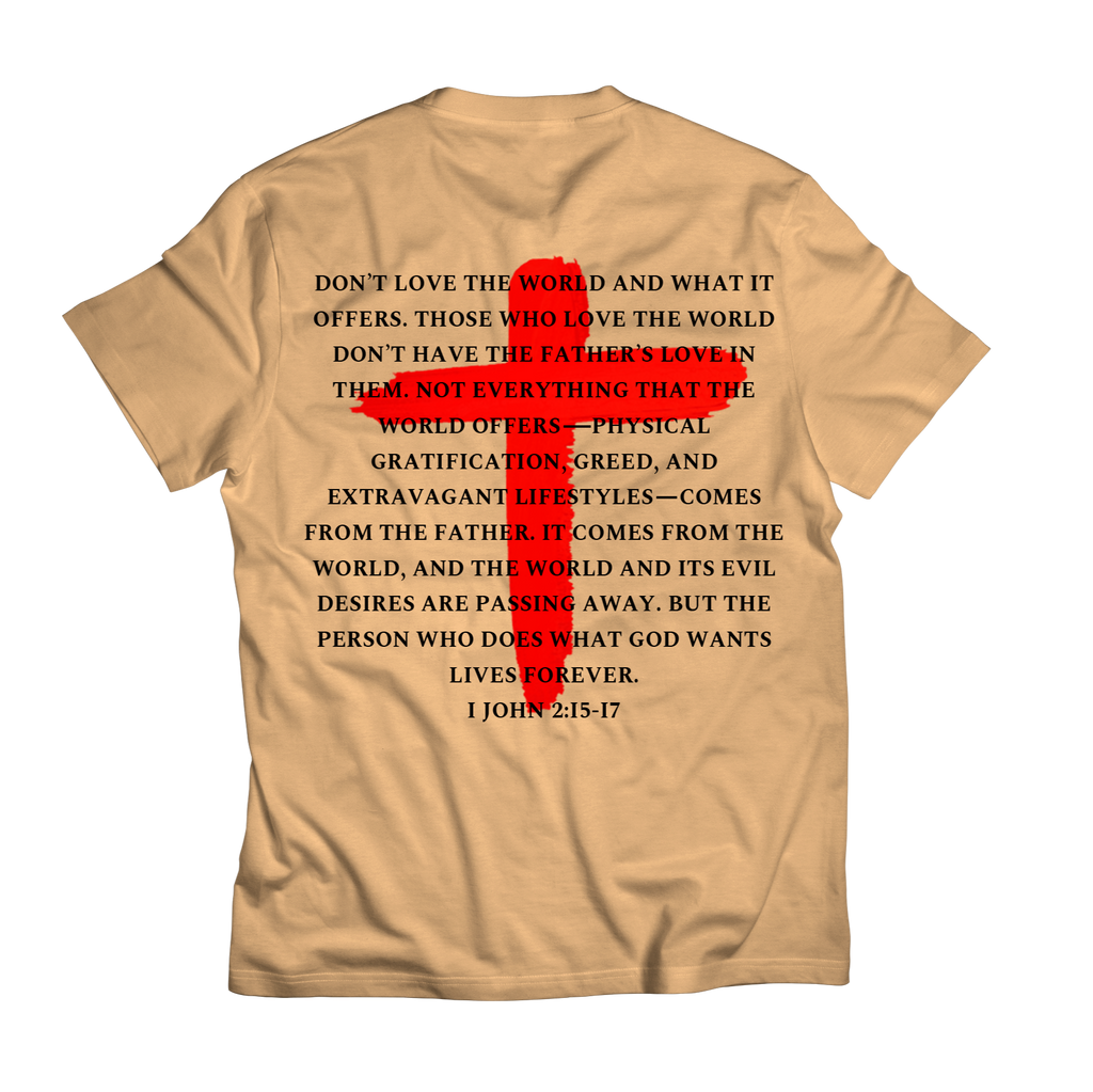 Cream God Is My Fashion Tee