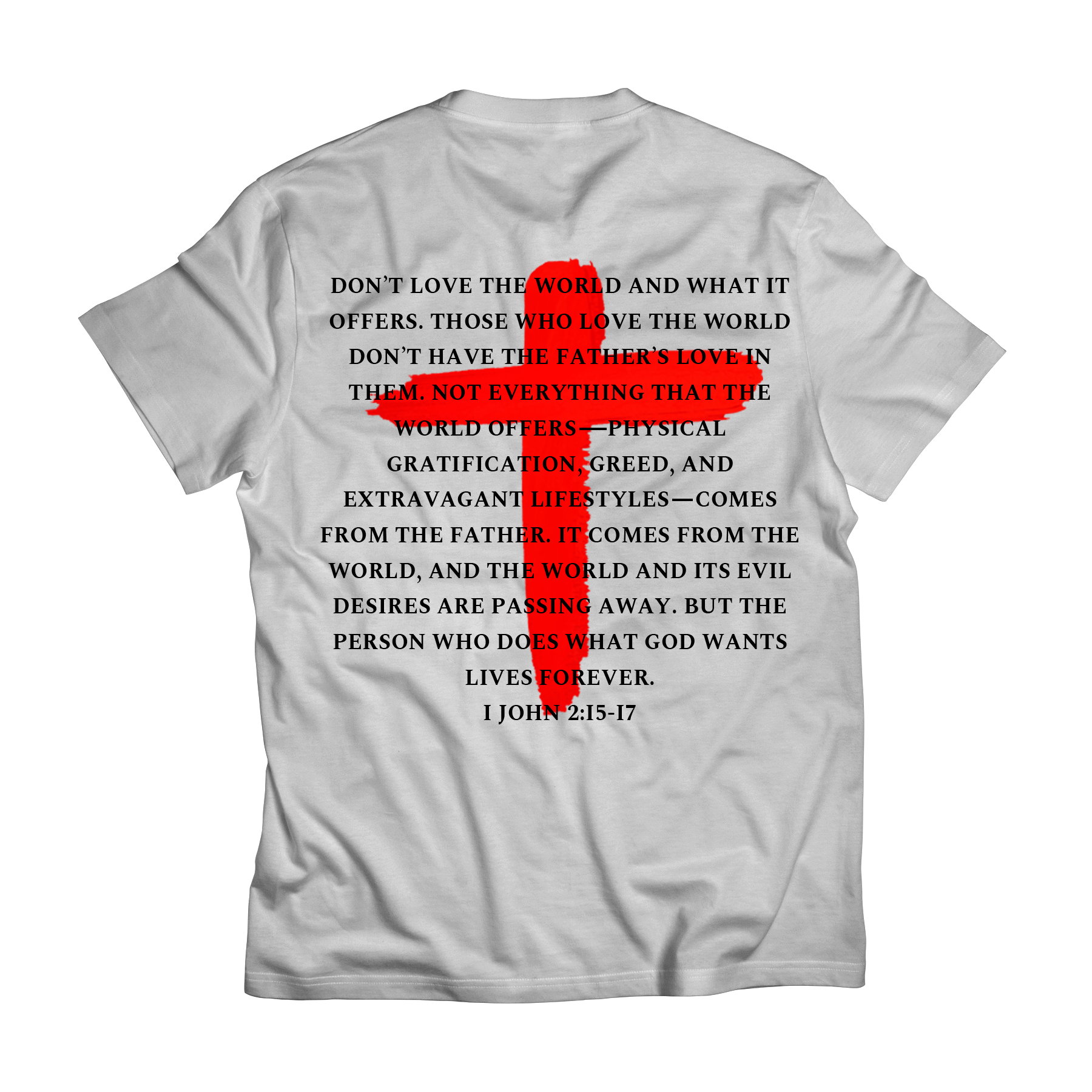 Gray God Is My Fashion Tee